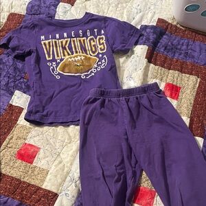 Minnesota Vikings Kids Set - Purple